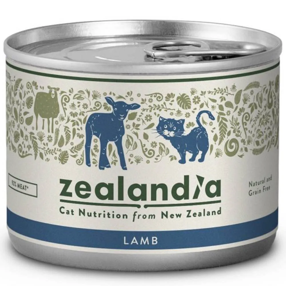 15% OFF: Zealandia Lamb Adult Canned Cat Food 170g