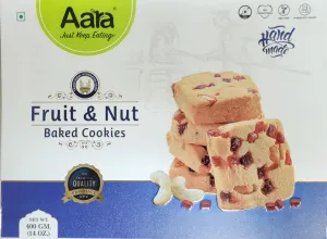 Aara Fruit And Nut Baked Cookies - 400gm