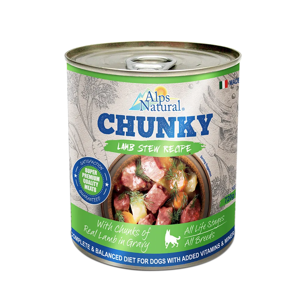 Alps Natural Dog Chunky Lamb Stew 720g