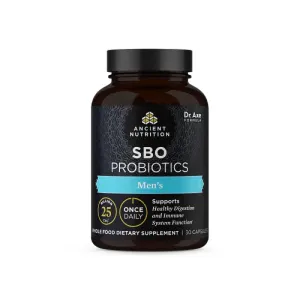 Ancient Nutrition, SBO Probiotics Men's Once Daily, 30 Capsules