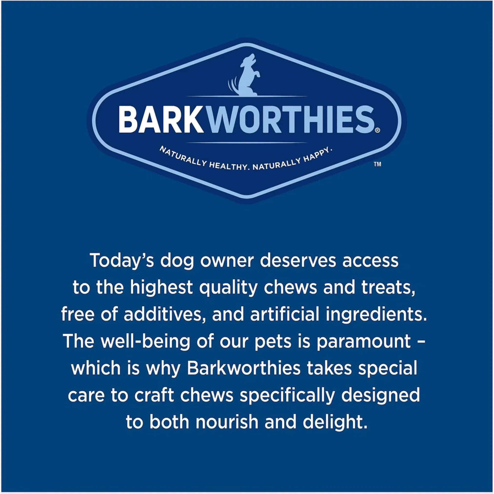 Barkworthies Meat Lovers Beef Sticks Dog Chews