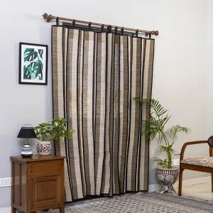 Beige - Madur Grass Door Curtain of Midnapore (7 x 4 feet)