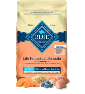 Blue Buffalo Life Protection Chicken & Brown Rice Recipe Large Breed Puppy Dry Dog Food