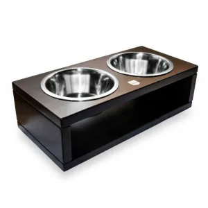 Bowl and Bone Chestnut Deli Dog Feeder