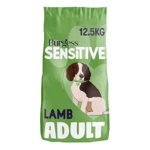 Burgess Sensitive Lamb & Rice Dog Food 12.5kg