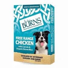 Burns Free Range Chicken with Carrots & Brown Rice 12 x 150g