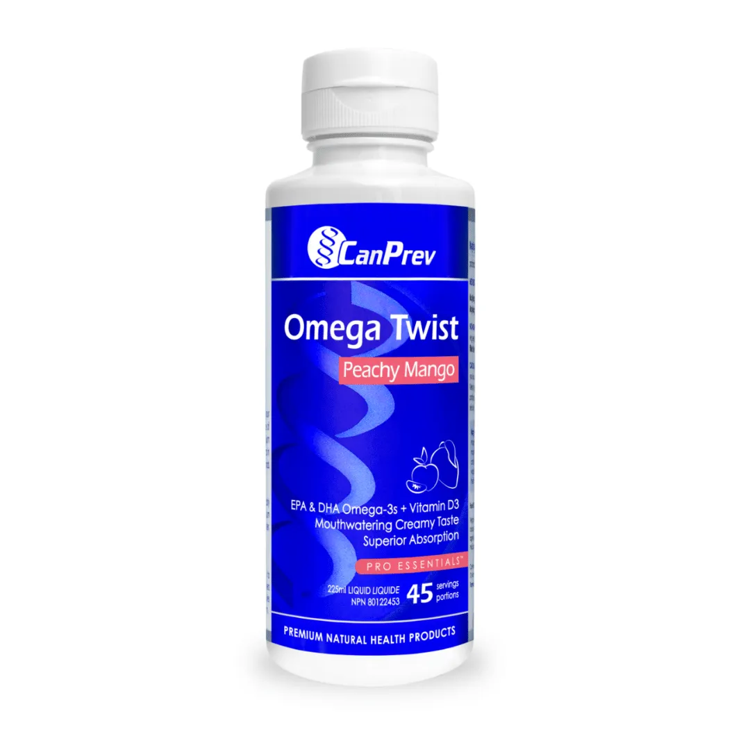 CanPrev Omega Twist - Peachy Mango (225ml)