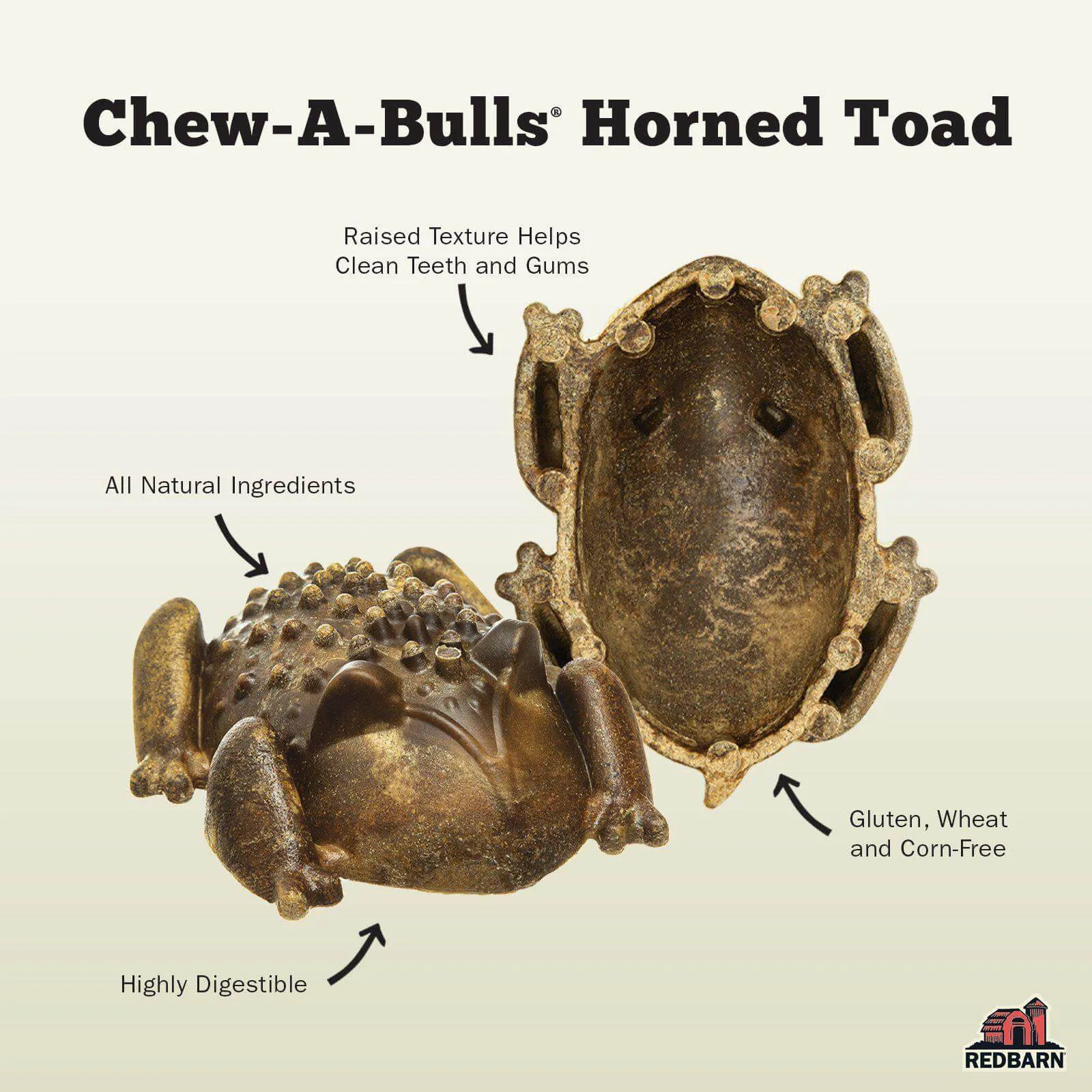 Chew-A-Bulls® Horned Toad