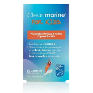 Cleanmarine For Kids 60 Capsules