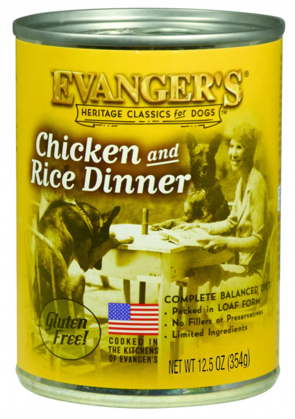 Evangers Classic Chicken and Rice Dinner Canned Dog Food