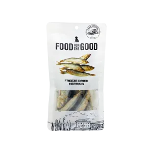 Food For The Good Dog & Cat Treats Freeze Dried Herring 50g