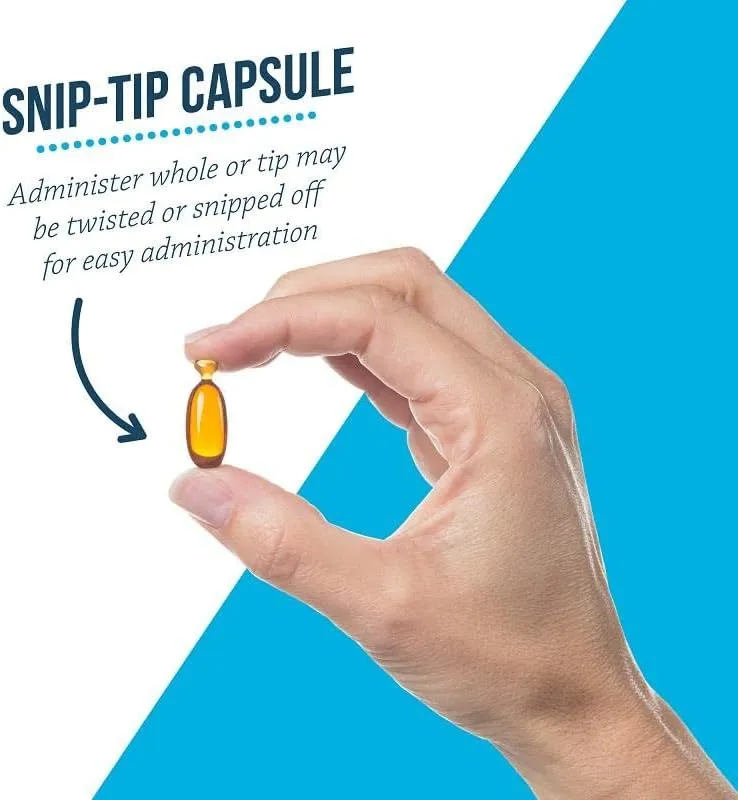 Free Form Omega-3 Fish Oil Snip Tip Capsules