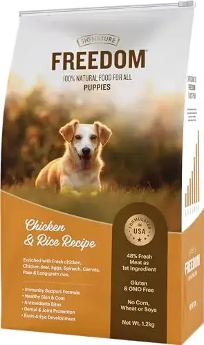 Freedom Chicken & Rice Puppy Dry Food - 1.2 kg