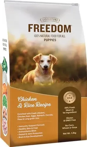 Freedom Chicken & Rice Puppy Dry Food - 1.2 kg