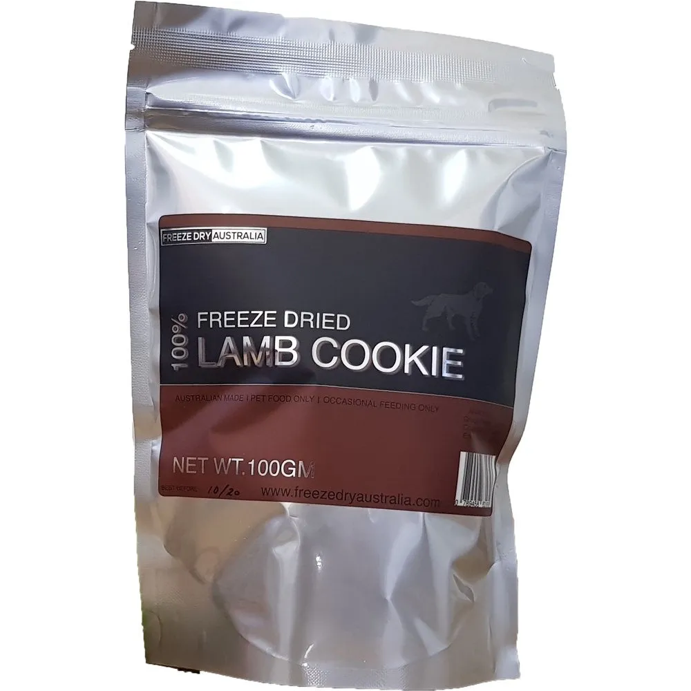 Freeze Dry Australia Lamb Cookie Cat & Dog Treats 100g