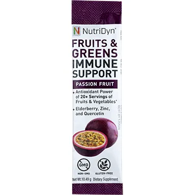 Fruits & Greens Immune Support To-Go Packets by Nutri-Dyn