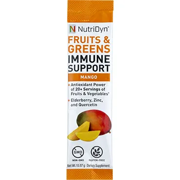 Fruits & Greens Immune Support To-Go Packets by Nutri-Dyn