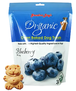 Grandma Lucy's Dog Treats Organic Baked Blueberry 14 oz