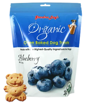 Grandma Lucy's Dog Treats Organic Baked Blueberry 14 oz