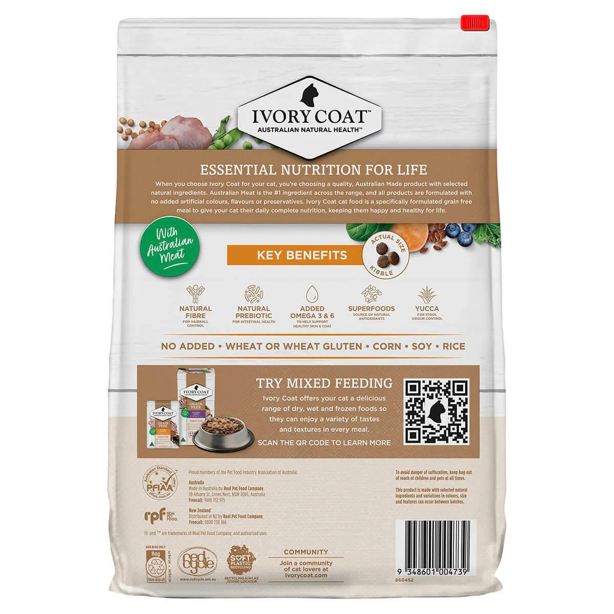 Ivory Coat Grain Free Adult Chicken Dry Cat Food