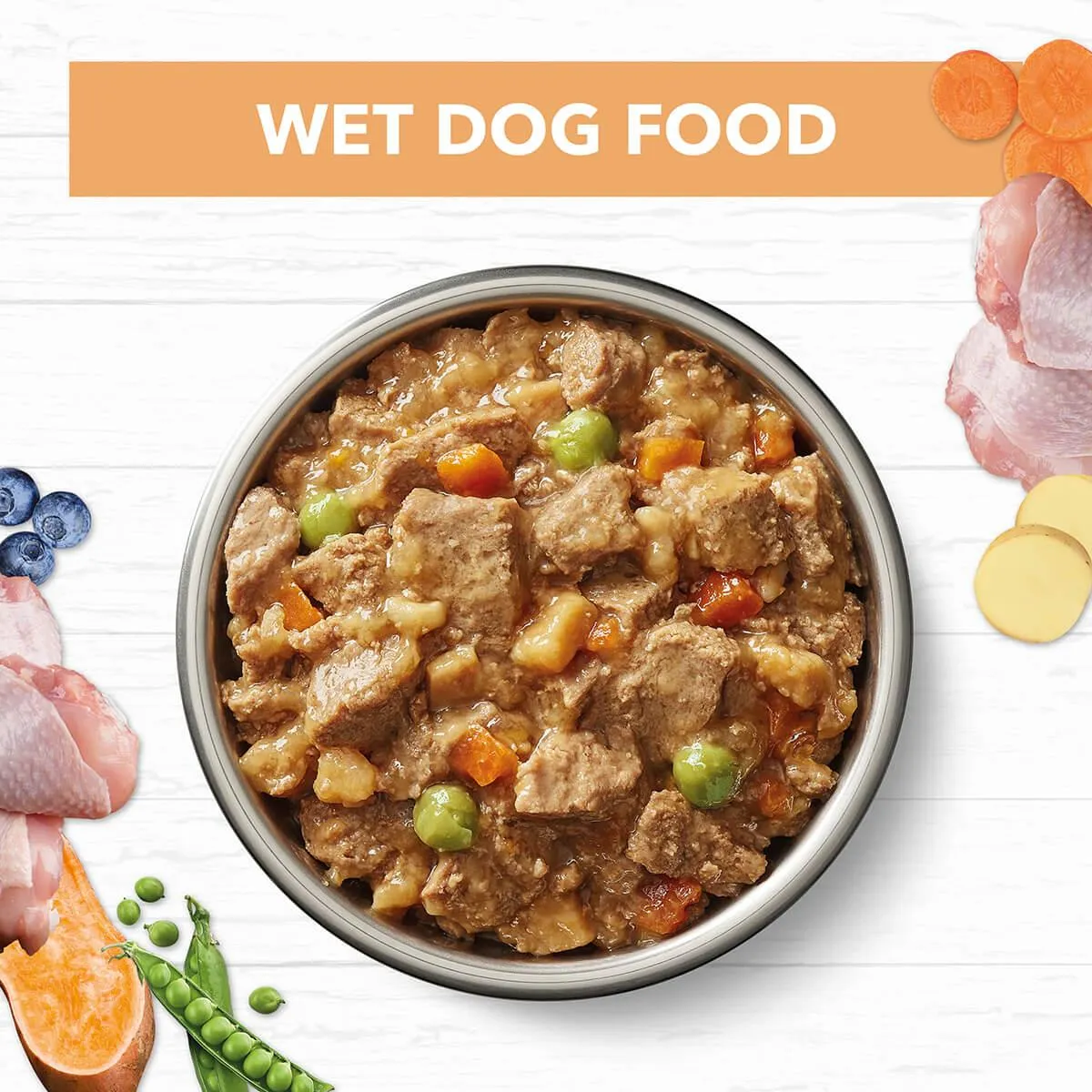 Ivory Coat Grain Free Wet Puppy Food Chicken Stew 400g