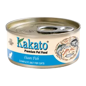 Kakato Premium Cat Food Complete Diet - Ocean Fish 70g