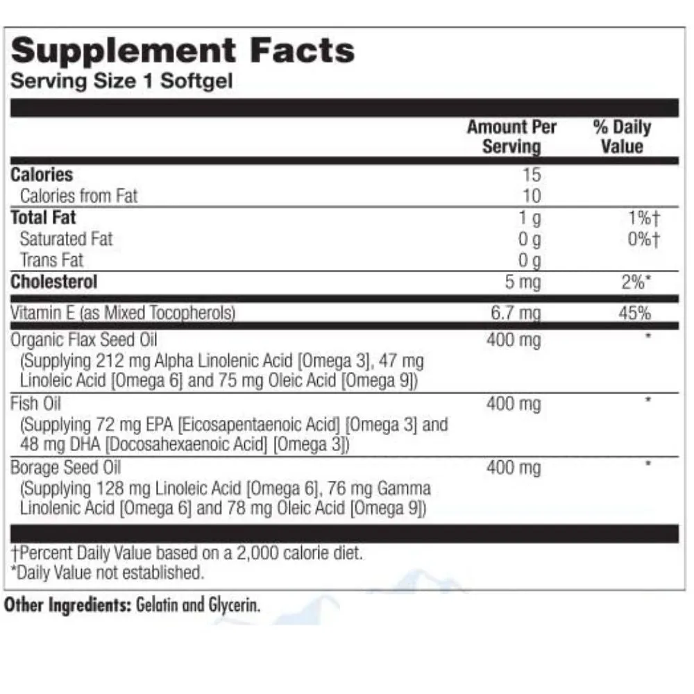 Kal Ultra Omega 3-6-9 200 Softgels