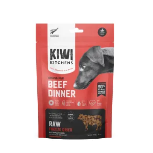 Kiwi Kitchens Beef Dinner Freeze Dried Dog Food 142g~