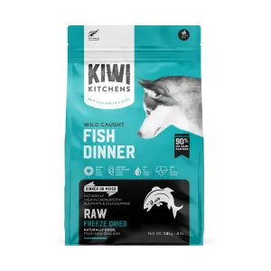 Kiwi Kitchens Fish Dinner Freeze Dried Dog Food 1.8kg