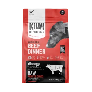 Kiwi Kitchens Raw Freeze-Dried Beef Dinner