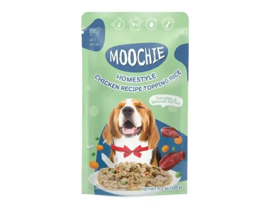 MOOCHIE HOMESTYLE CHICKEN & RICE 120g POUCH