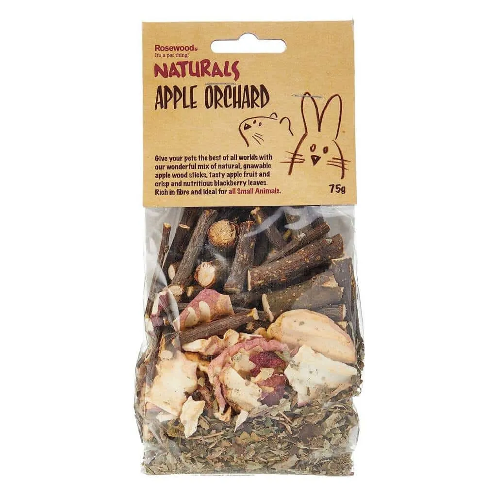 Naturals Apple Orchard 75g | Delicious Dried Fruit With Apple Wood Sticks And Blackberry Leaves