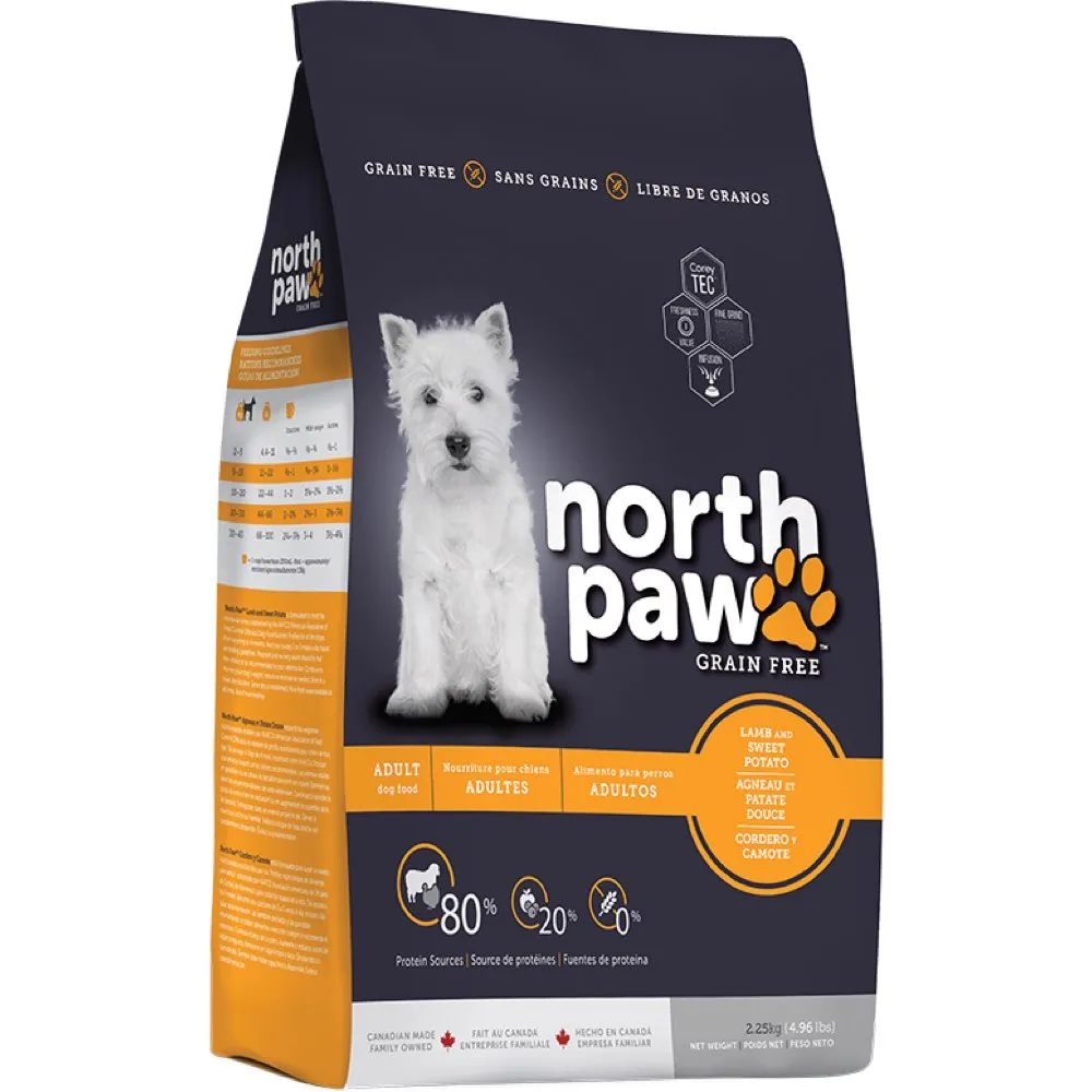 North Paw Lamb & Sweet Potato Grain-Free Dry Dog Food