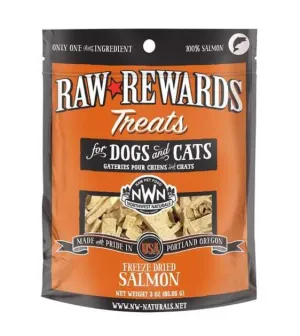 Northwest Naturals Raw Rewards Wild Caught Salmon Cat & Dog Treats