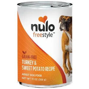 Nulo Freestyle Grain-Free Turkey & Sweet Potato Recipe Wet Dog Food, 13 oz