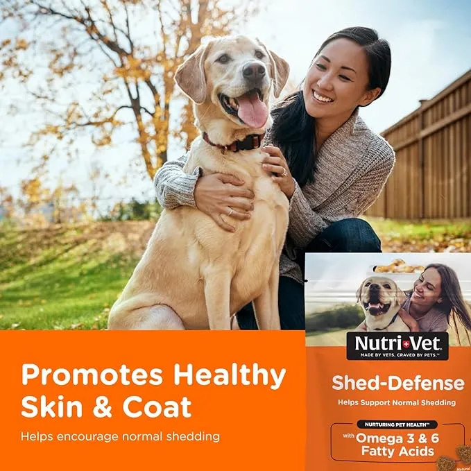 Nutri-Vet Shed-Defense Soft Chews for Dogs