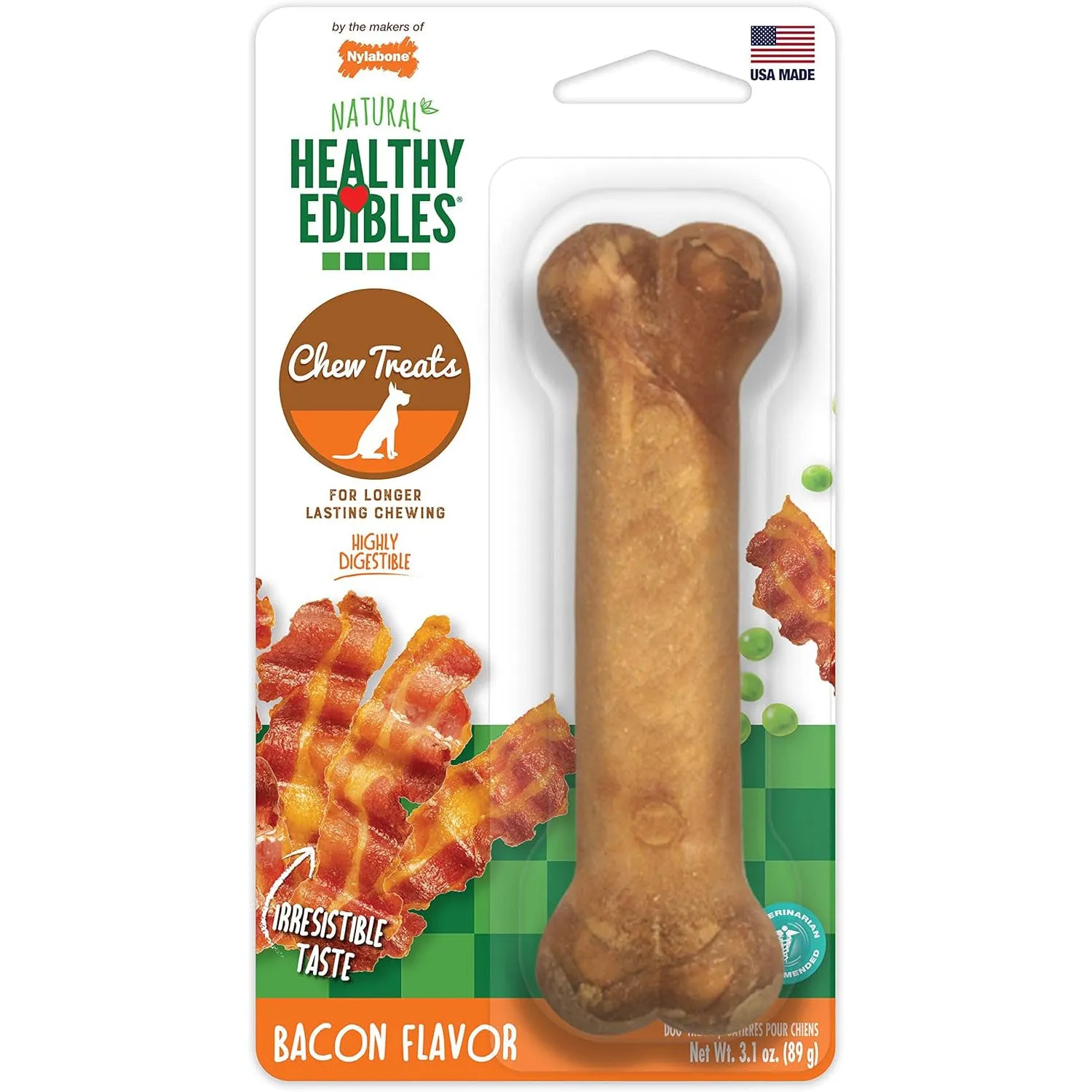 Nylabone Healthy Edibles Bacon