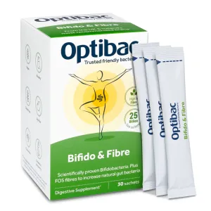 Optibac Probiotics Bifidobacteria & Fibre - 30 Sachets