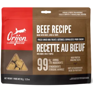 Orijen Beef Recipe Freeze-Dried Dog Treats