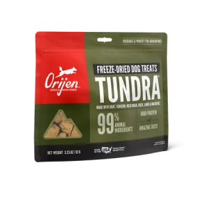 ORIJEN Tundra Freeze-Dried Dog Treats from Champion Petfoods