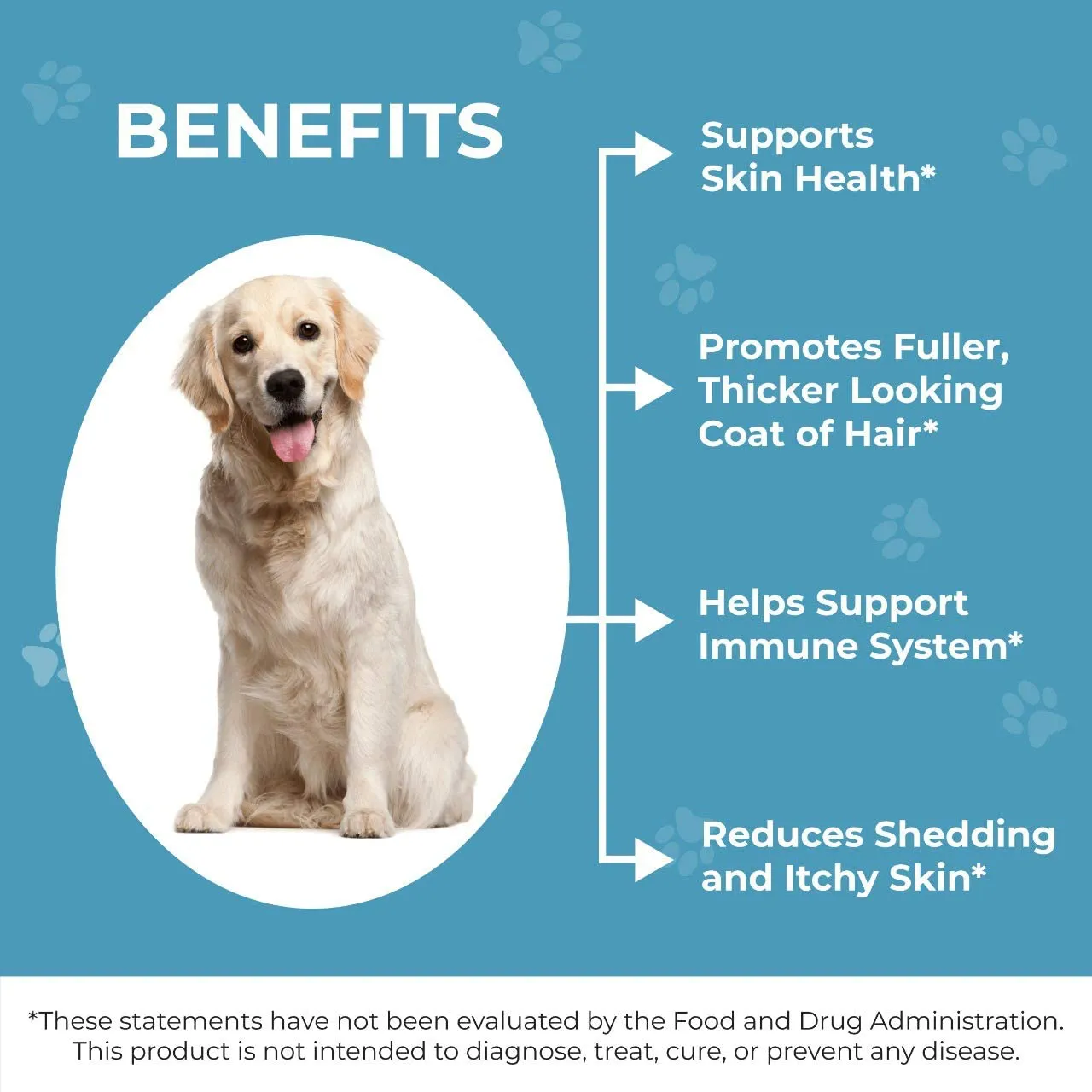 PawMedica Omega 3 for Dogs, Dog Skin and Coat Supplement for Dogs with Fish Oil Dogs Love, Dog Omega 3 Helps with Dog Dry Skin, Dog Omega 3 6 9 Vitamin for Dogs, Omega 3 Dog Chews for Dog Allergies