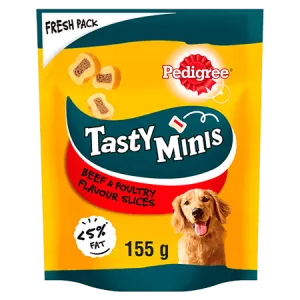 PEDIGREE® Tasty Minis Beef & Poultry 155g