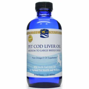 Pet Cod Liver Oil 8 oz by Nordic Naturals