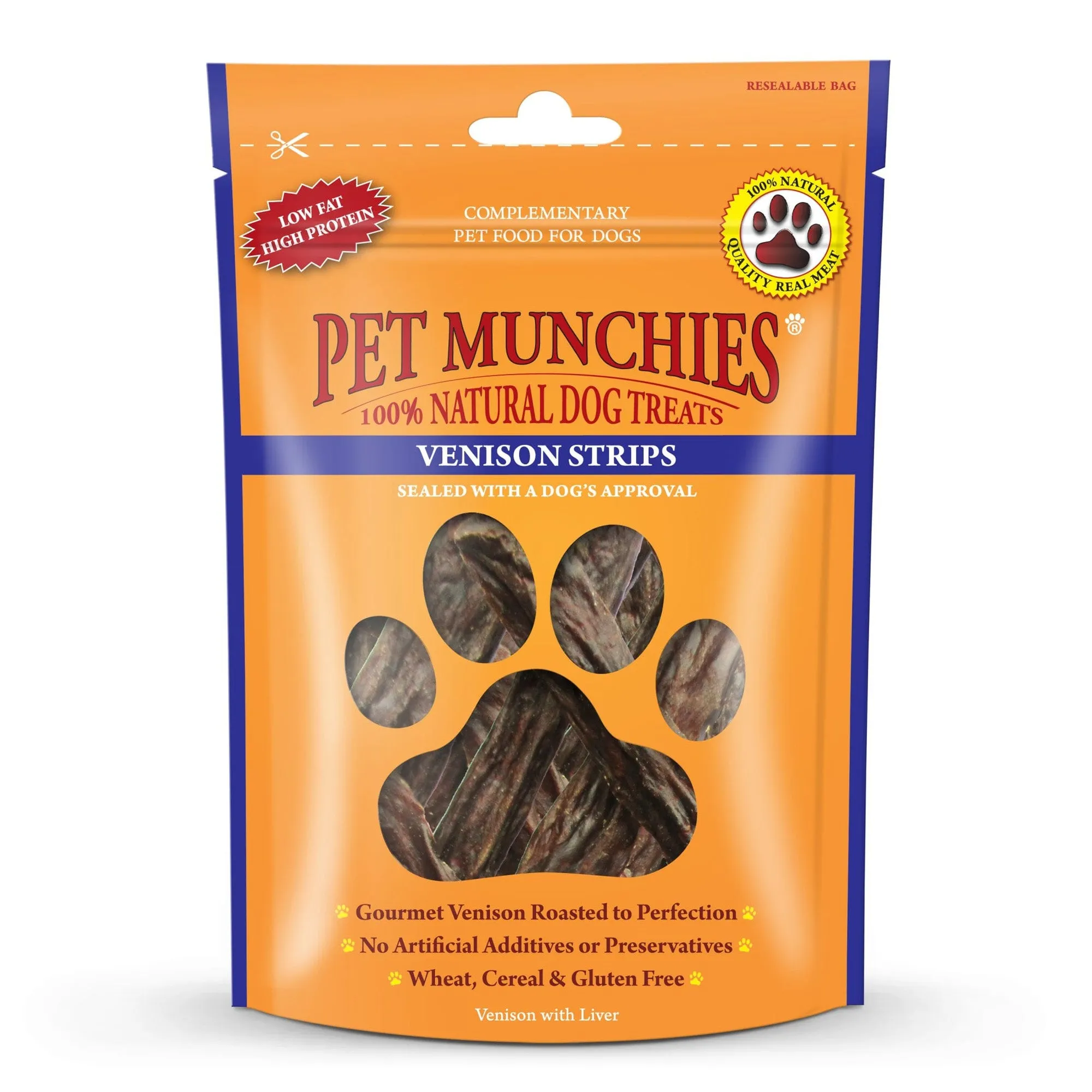 Pet Munchies Venison Strips