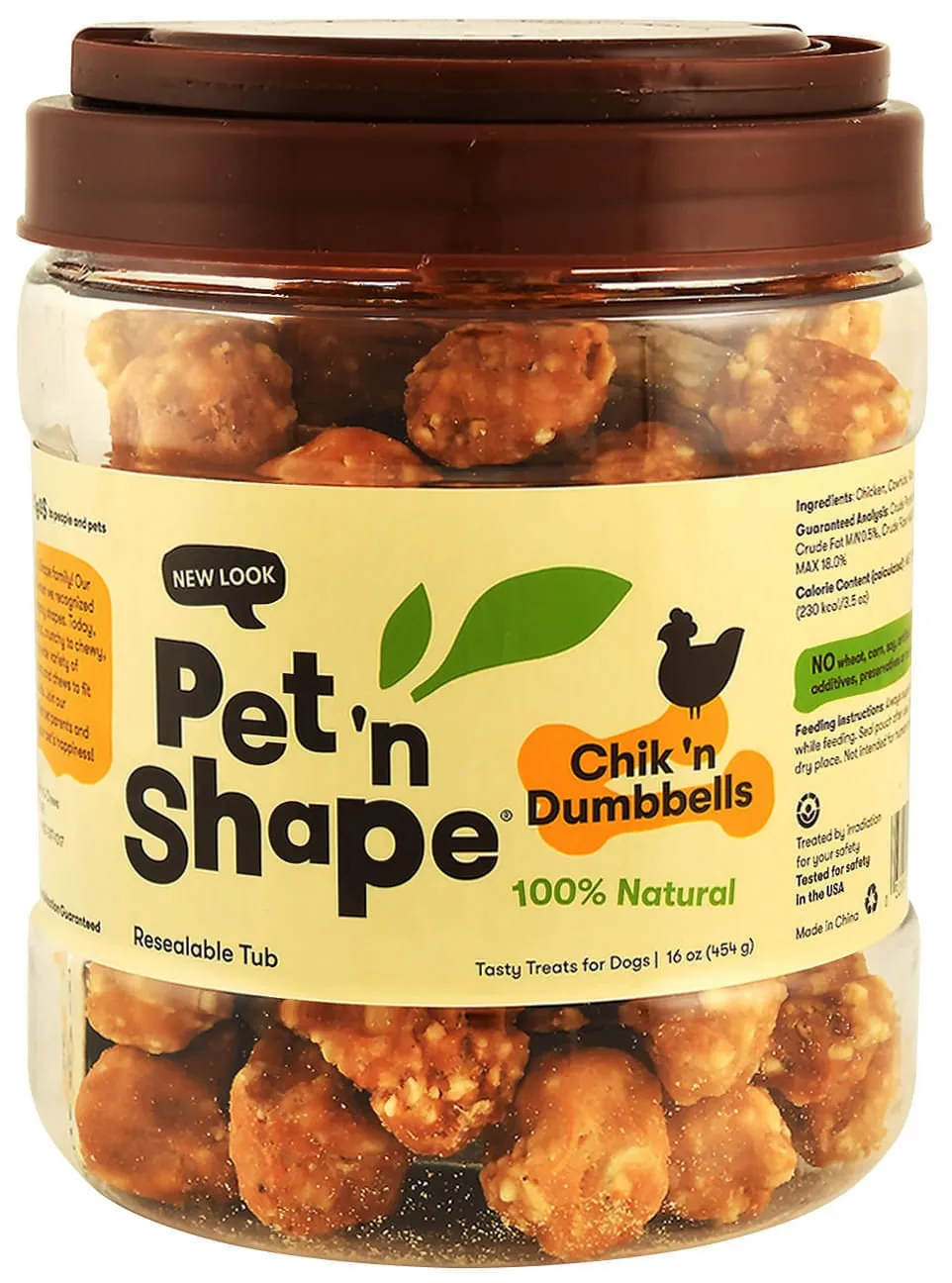 Pet 'n Shape Chik 'n Rice Dumbbells