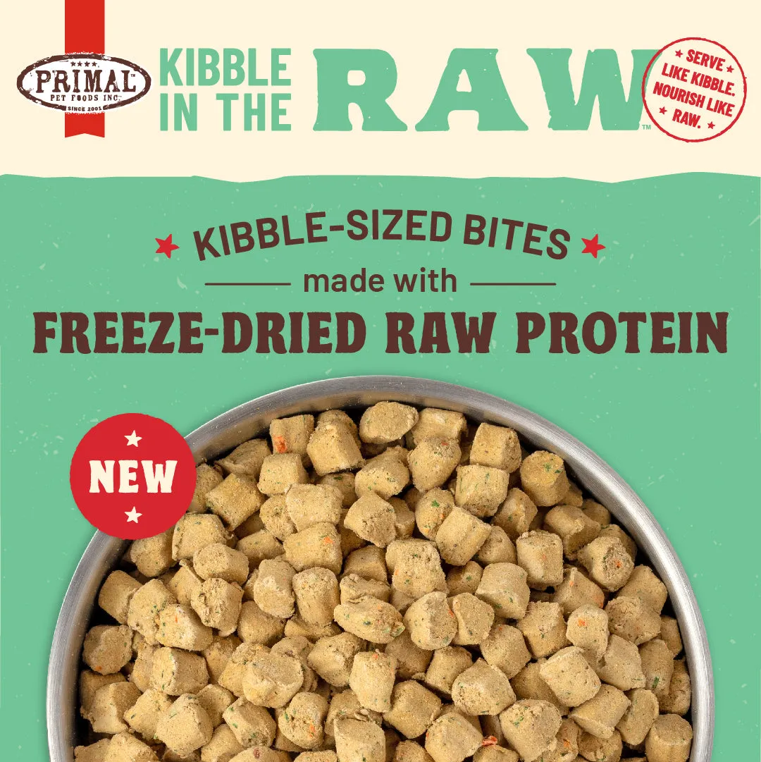 Primal Kibble in the Raw Freeze-Dried Fish & Pork - Dog Food