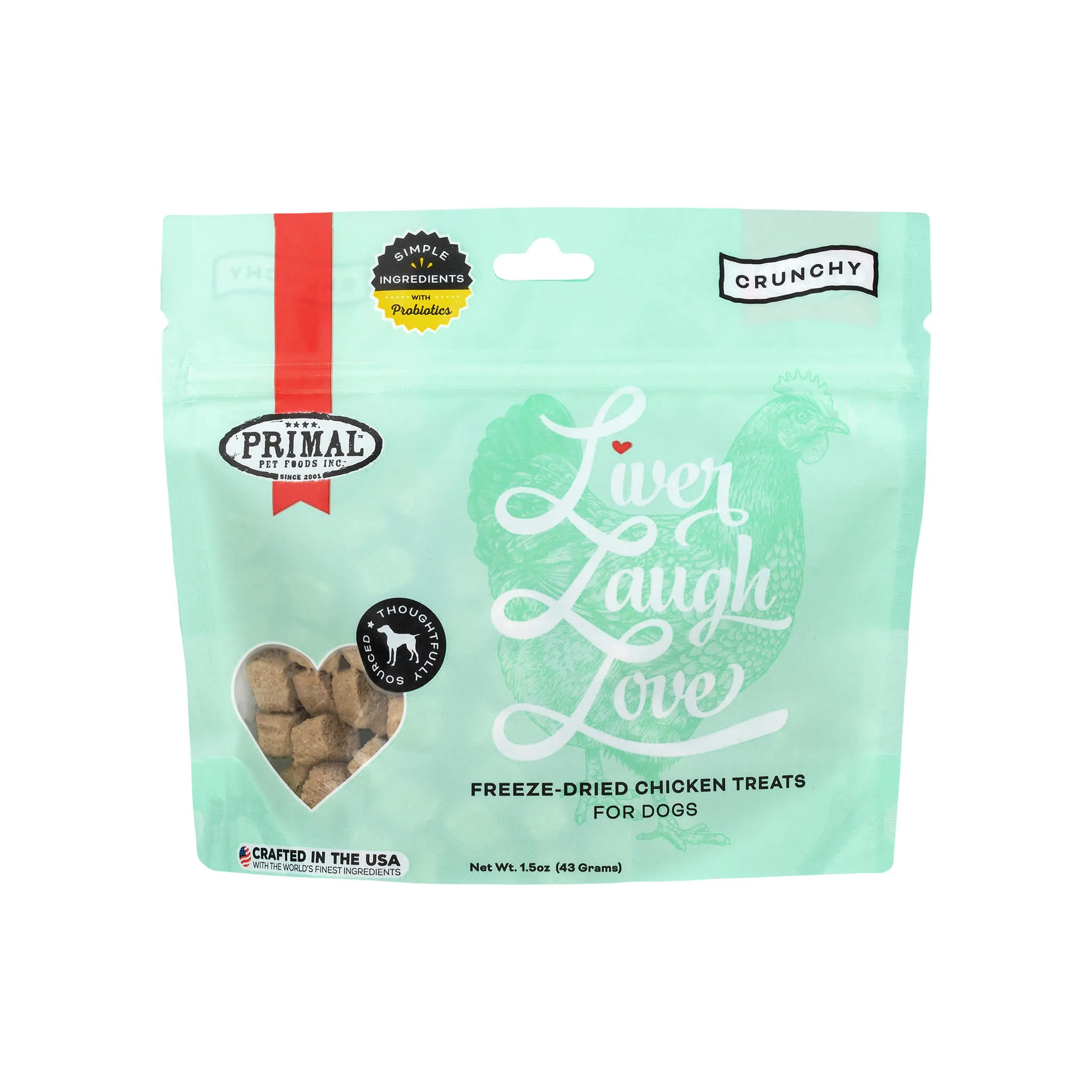 Primal Pet Foods Freeze-Dried Liver Dog Treats