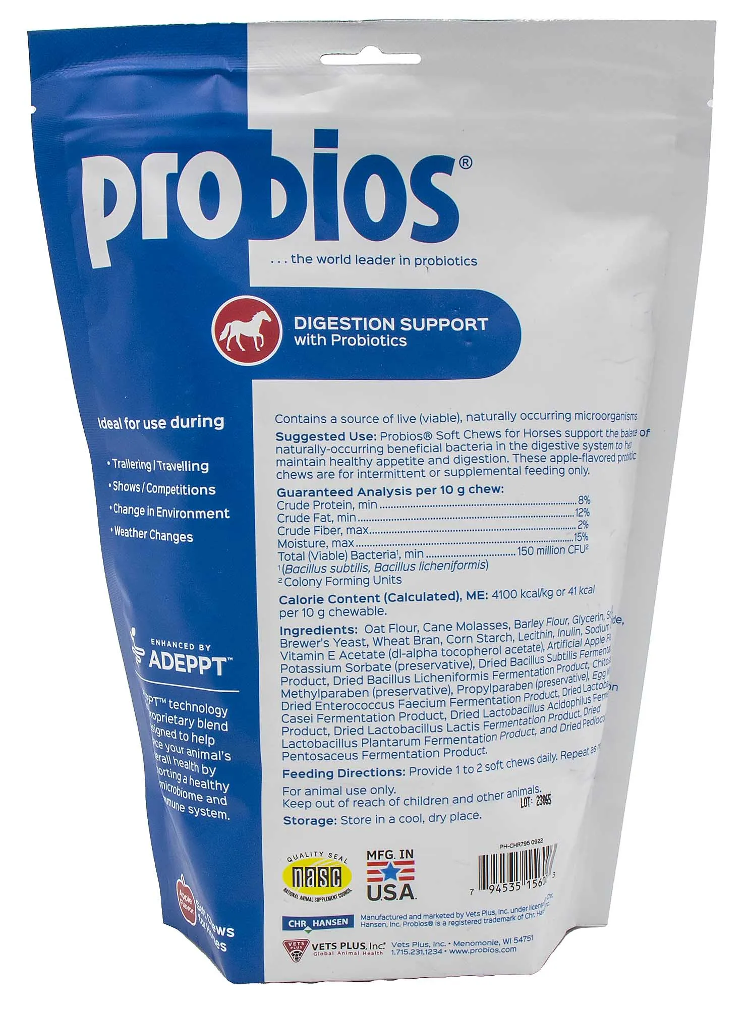 Probios Horse Soft Chews, 1.32 lb bag