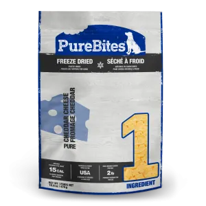 PureBites Freeze Dried Cheddar Cheese Dog Treats