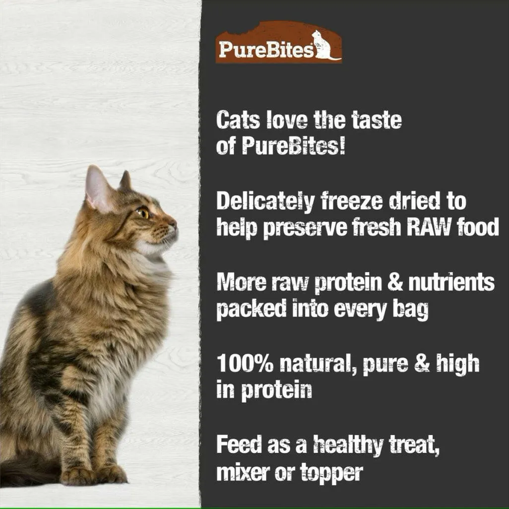 PureBites Freeze Dried Turkey Breast Treats for Cats (0.91 oz)